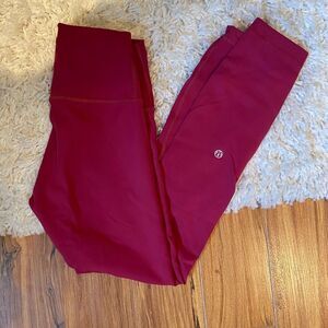 Lululemon wunder train leggings